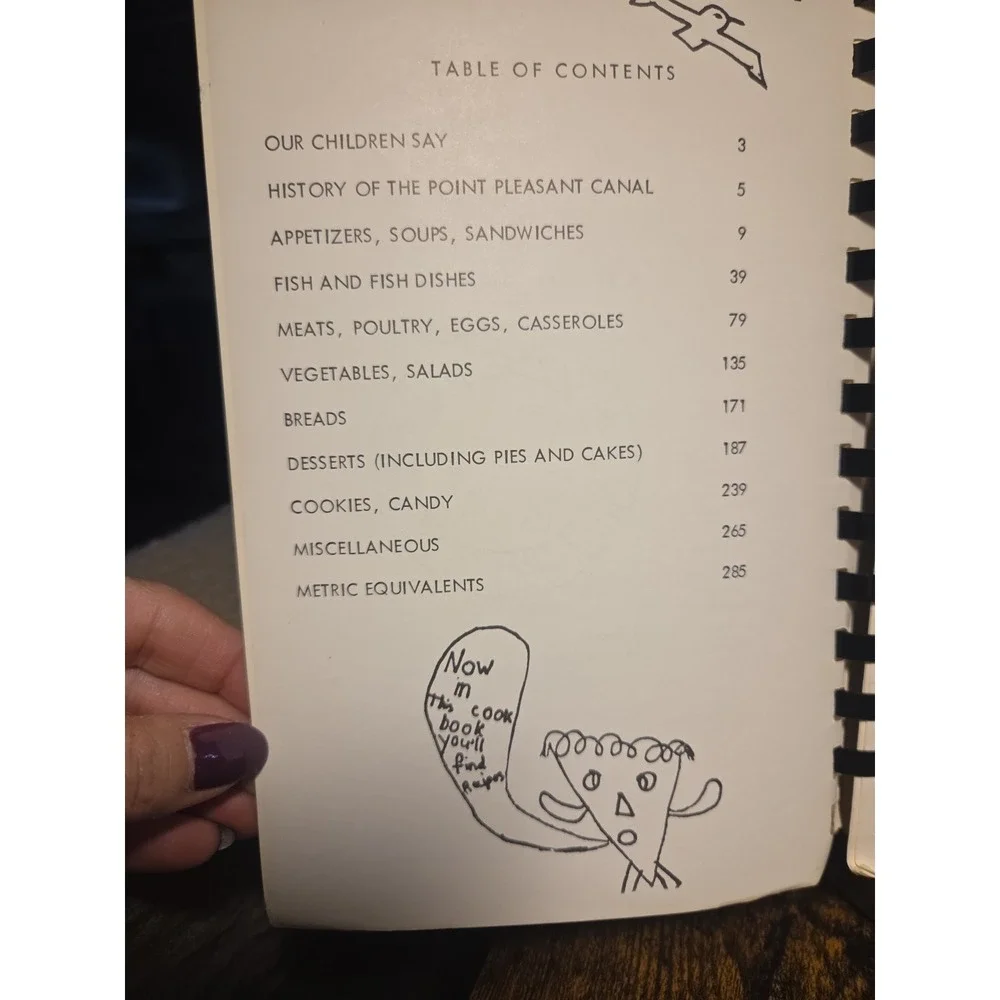 G. Harold‎ Antrim Elementary School Cookbook Point Pleasant Beach, NJ 1976 RARE
